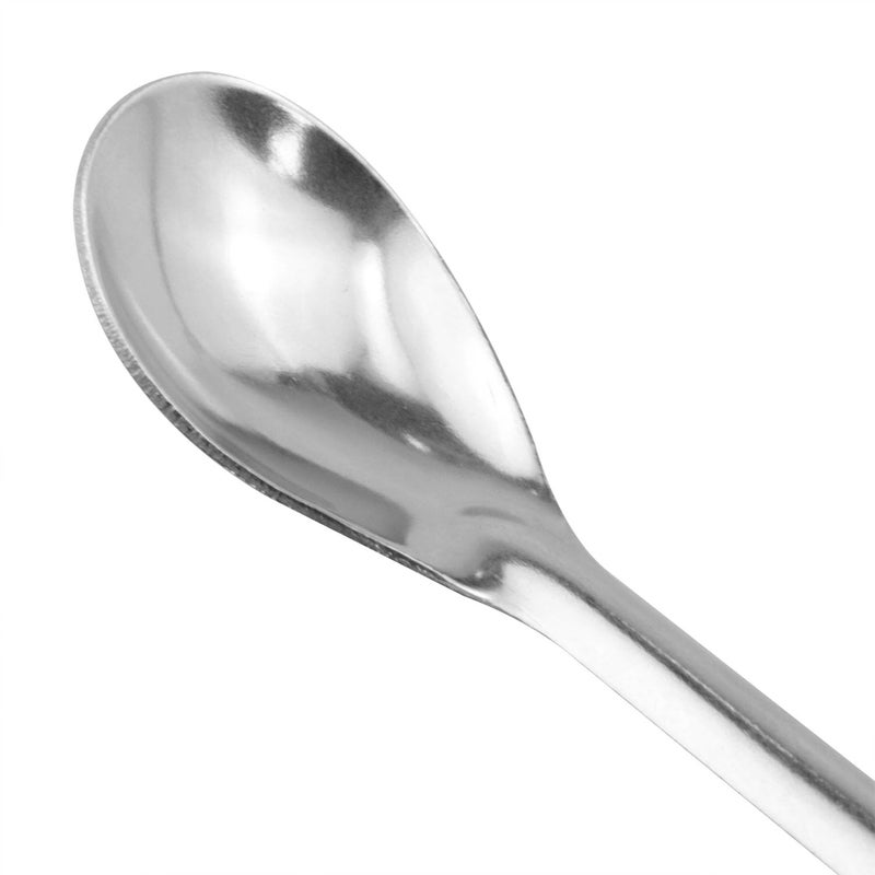 FINBe Lab Spatula Lab Sampling Spoon Lab Stir Spoon 2 in 1 Stainless Steel Mixing Double-Headed Reagent Sampling Spoon Scraper Tool 20cm 30cm 2pcs Each 4pcs - Image 3